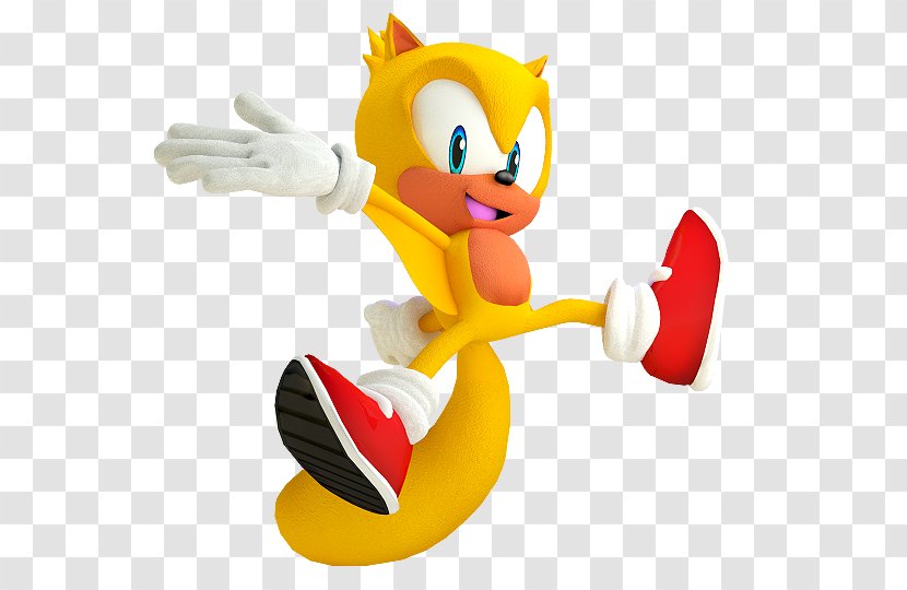 SegaSonic The Hedgehog Sonic Lost World Ray Flying Squirrel - Toy - Raccoon Transparent PNG