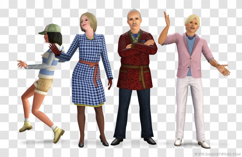 The Sims 3: Pets Generations Late Night Supernatural Showtime - Silhouette Transparent PNG