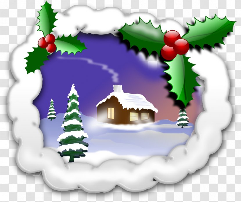 Christmas Eve Santa Claus Holiday Clip Art - Tree - Christmasclipart Transparent PNG