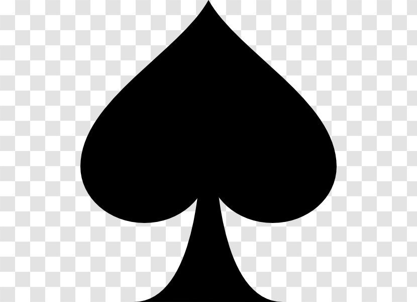 Ace Of Spades Playing Card Clip Art Transparent PNG