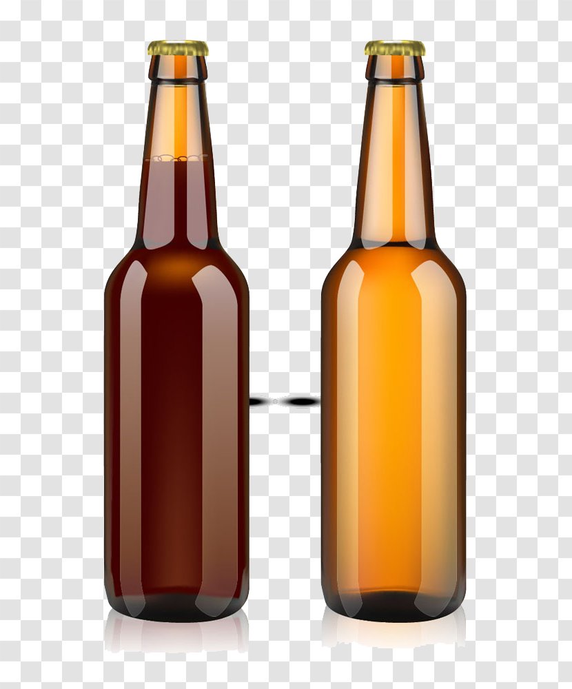 Pilsner Urquell Beer India Pale Ale Bottle - Drink - Glass Bottles Transparent PNG