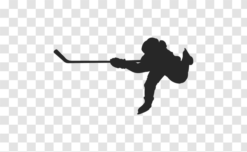 Silhouette Ice Hockey Clip Art Sports - Winter Sport Transparent PNG