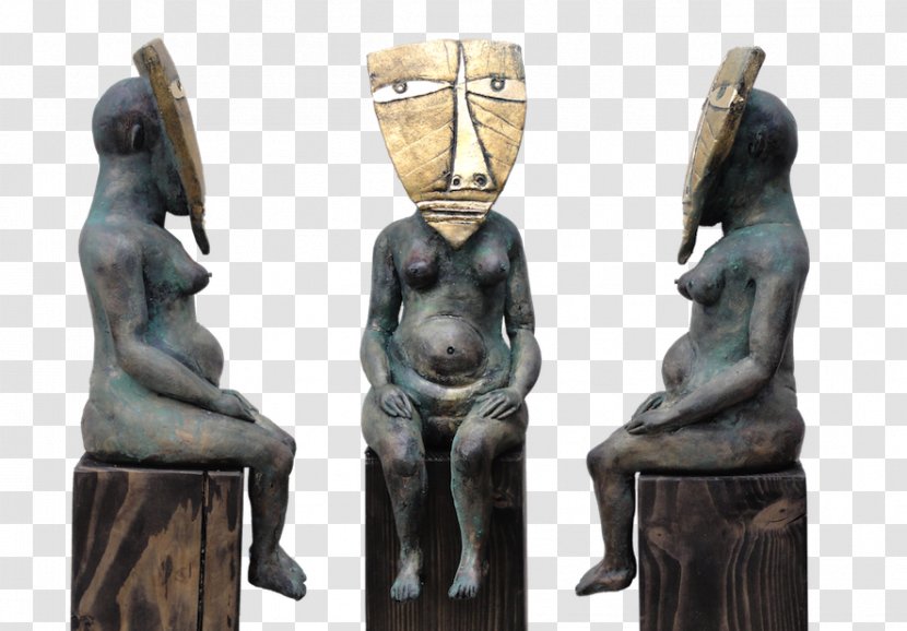 Statue Figurine - Bronze Transparent PNG