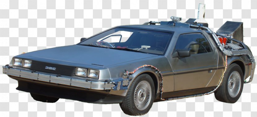 DeLorean DMC-12 Car Time Machine Travel Motor Company - Vehicle Transparent PNG