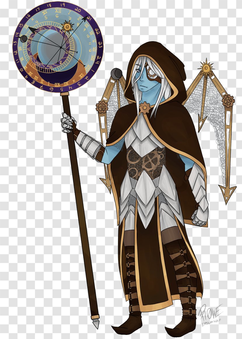 Chronos Fan Art Smite Character - Cartoon Transparent PNG