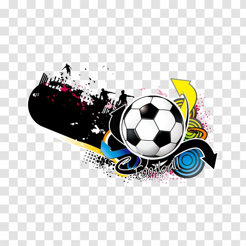 Football Banner Sport Stock Photography - Pallone - Vector Ink And Transparent PNG