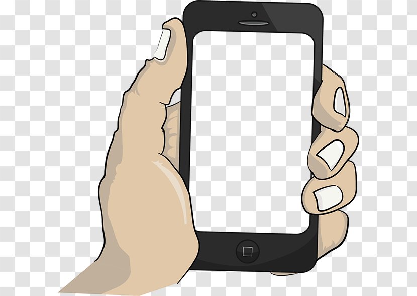 IPhone Mockup Mobile Phone Accessories - Iphone - Hand Holding Transparent PNG