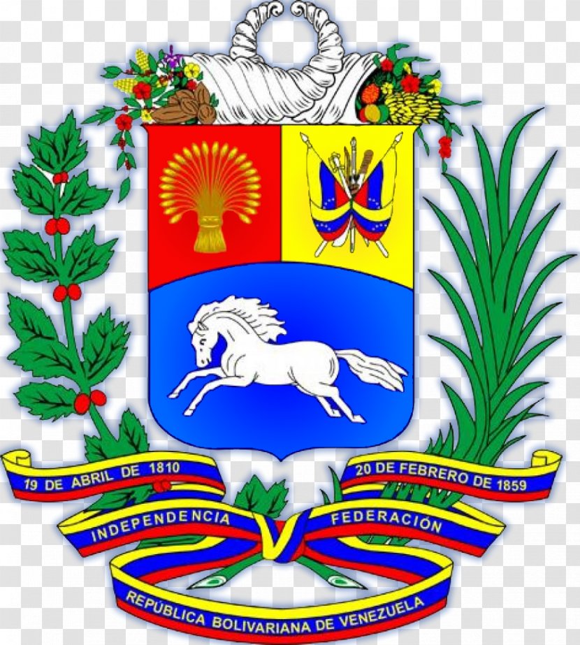 Embassy Of Venezuela Coat Arms Flag - National Emblem - Bandera Del Peru Transparent PNG