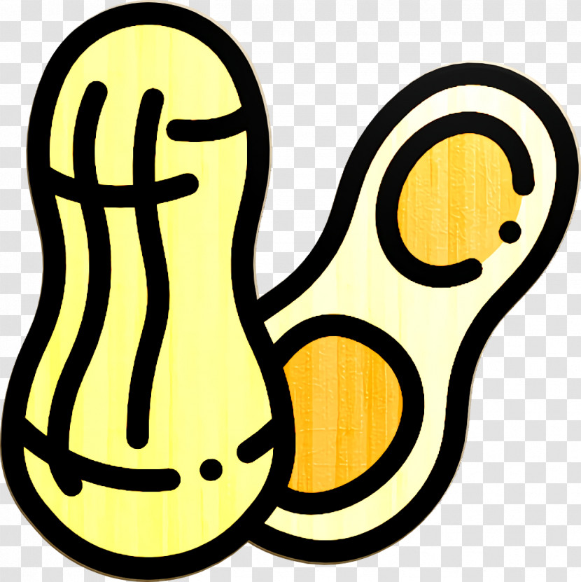 Peanut Icon Fruits And Vegetables Icon Transparent PNG