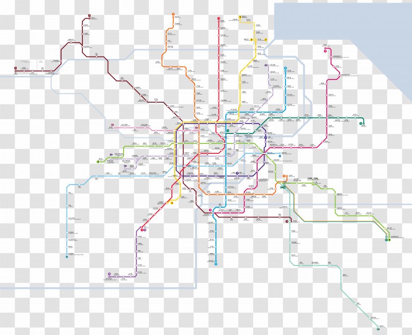 Shanghai Maglev Train Rapid Transit Line 1 2 - 8 Transparent PNG