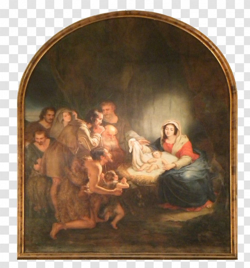 Adoration Of The Magi Shepherds Painting Disciple - It S Most Wonderful Time Year - Nativity Transparent PNG