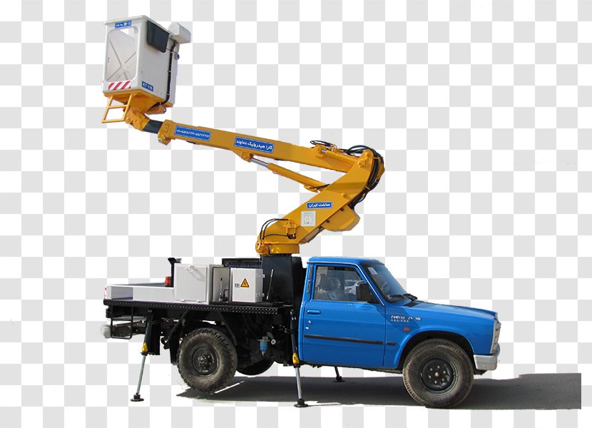 Crane Machine Hoist Nissan Car - Aerial Work Platform Transparent PNG