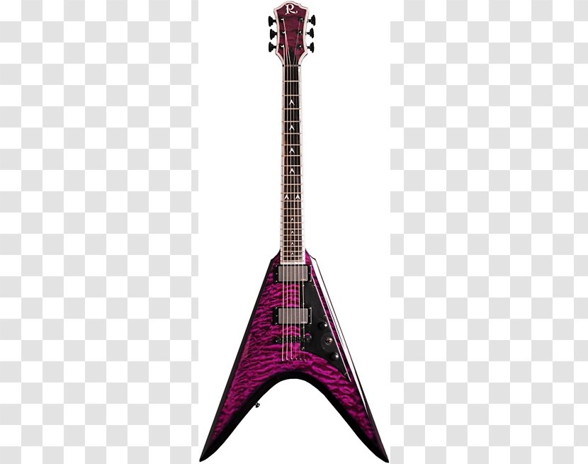 Bass Guitar Electric B.C. Rich Gibson Flying V Acoustic - Plucked String Instruments Transparent PNG