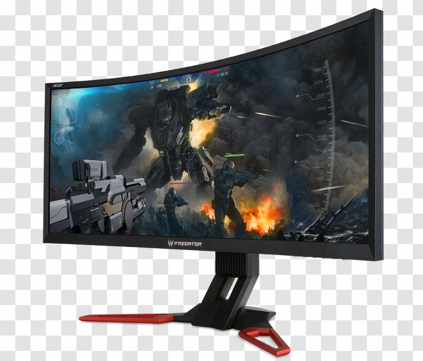 ACER Predator Z35P Acer Aspire Nvidia G-Sync Computer Monitors - Z35p Transparent PNG