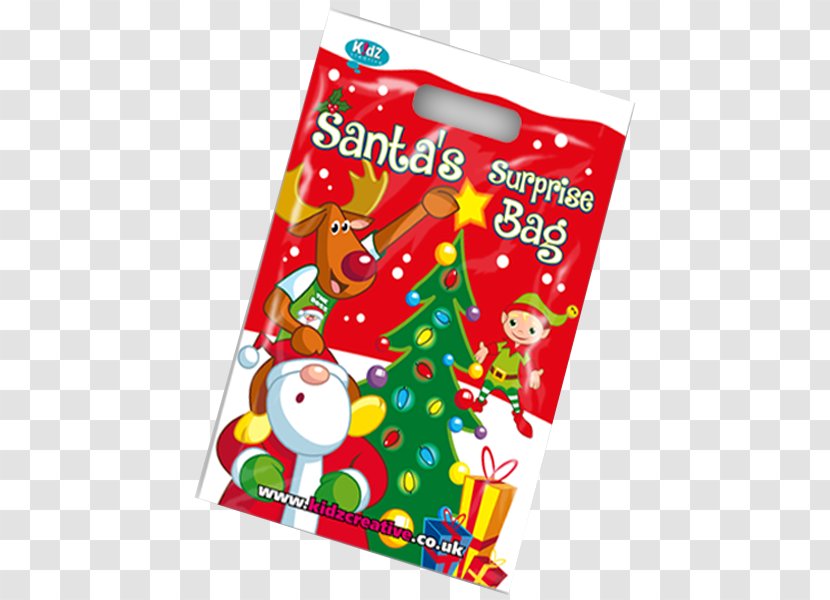 Santa Claus Christmas Day Party Ornament Stockings - Tree - Fun Bags Uk Transparent PNG
