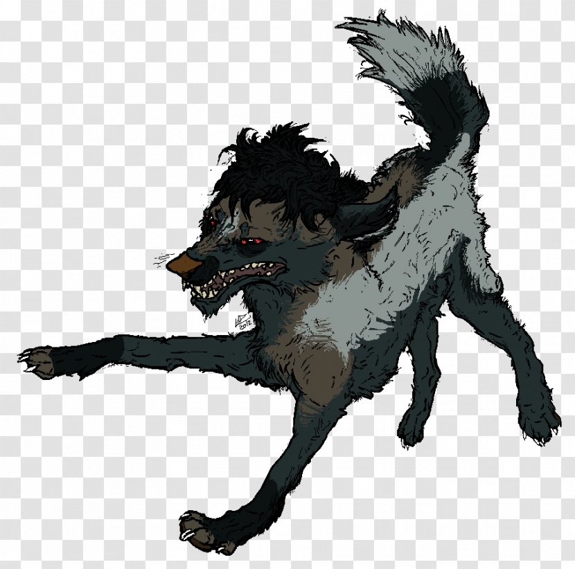 Dog Werewolf Tail - Fictional Character Transparent PNG