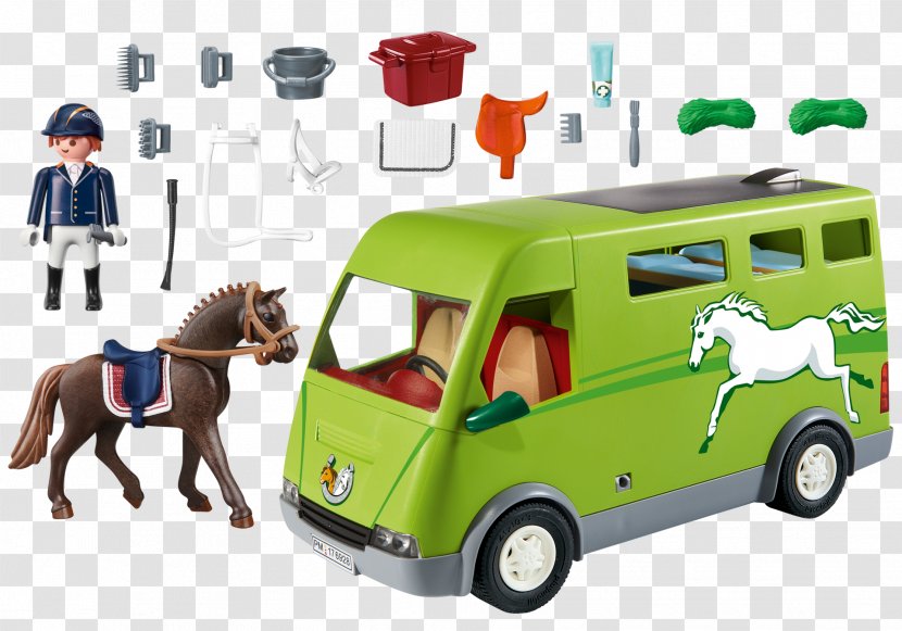 Horse Playmobil Pony Equestrian Car - Automotive Design Transparent PNG