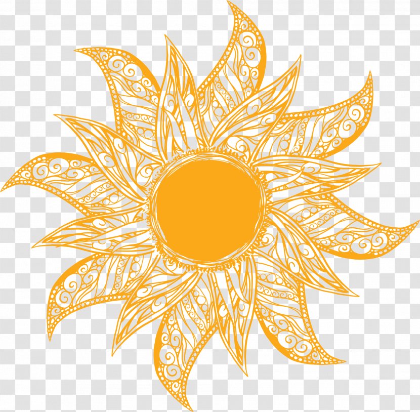 Textile Industry Label Paper - Art - Sun Logo Transparent PNG