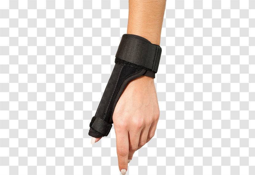 Thumb Wrist Brace Spica Splint - Medicine - Carpal Tunnel Transparent PNG