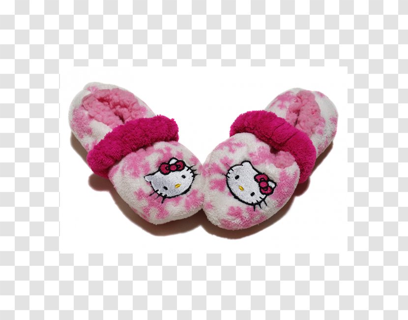 Slipper Hello Kitty Radio Shoe Pink M Transparent PNG