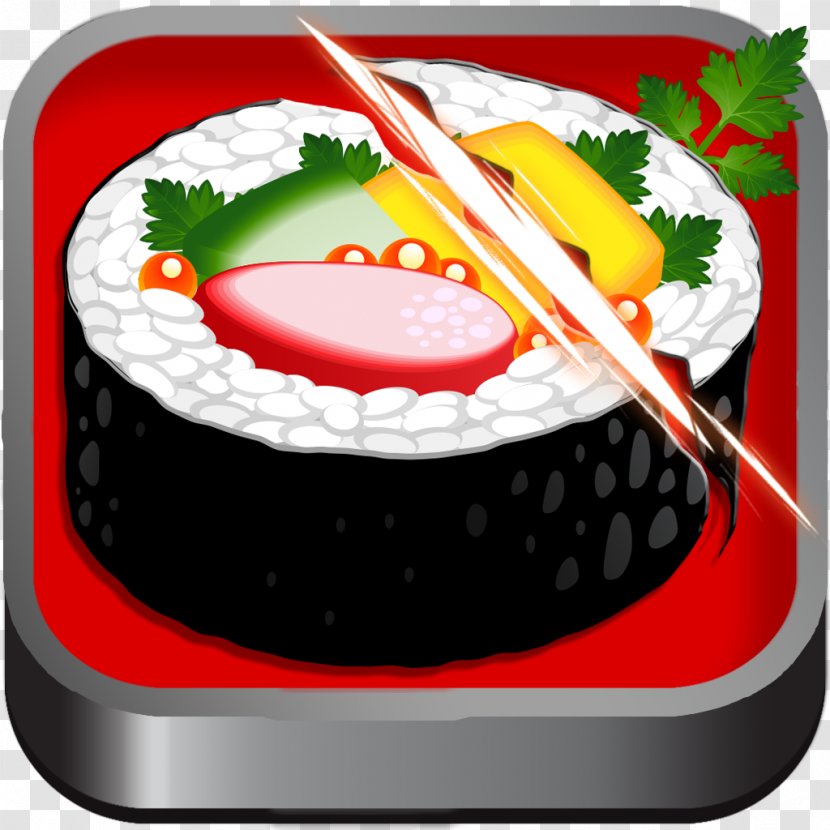 Sushi Japanese Cuisine Canapé Dish - Cooking Transparent PNG