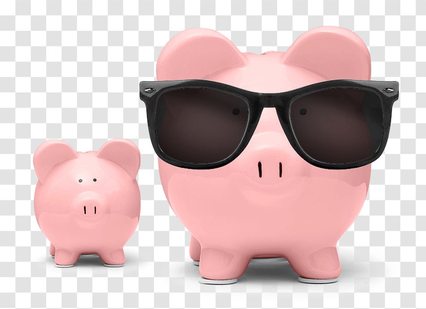 Glasses Piggy Bank - Snout Transparent PNG