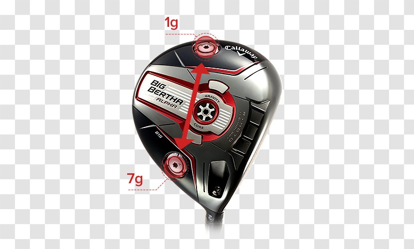 Callaway Big Bertha Alpha 815 Driver Golf Company Clubs - Hardware Transparent PNG