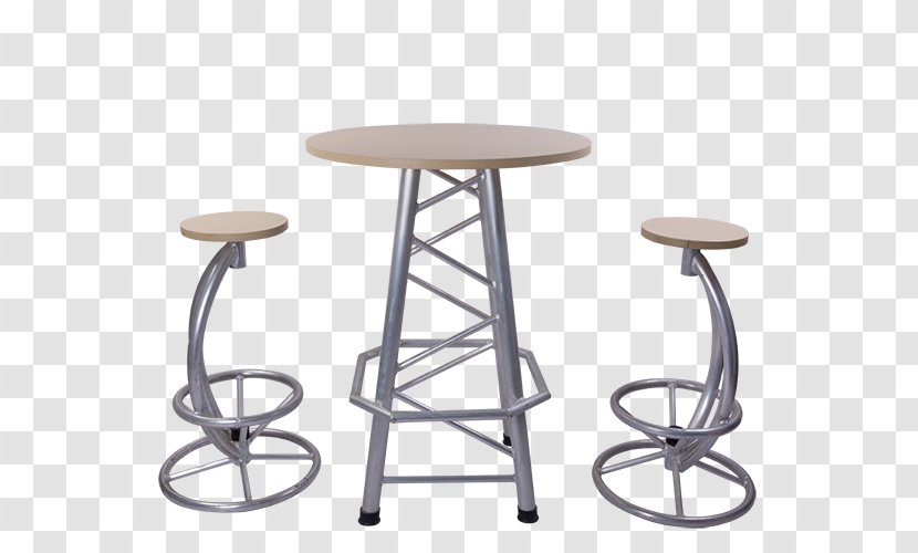 Table Bar Stool Chair - Outdoor Furniture - Practical Stools Transparent PNG