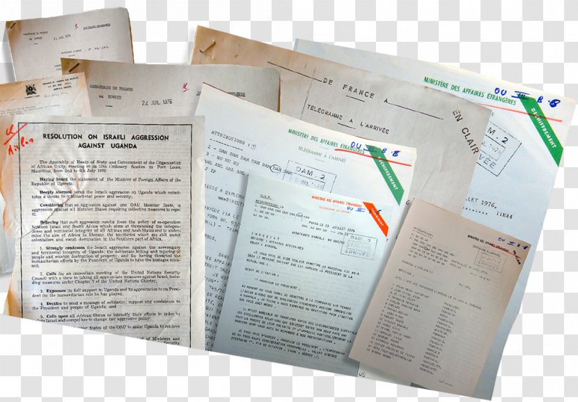 Operation Entebbe Hostage Crisis Document Airplane - Text - Terrorism Transparent PNG