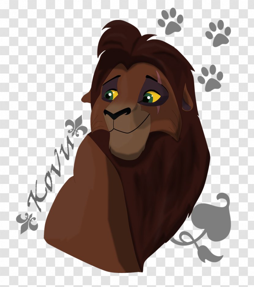 Lion Big Cat Cartoon - Face Transparent PNG