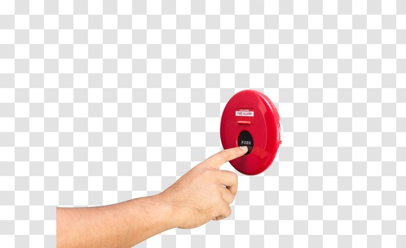 Designer Push-button - Warning Sign - Press The Button Transparent PNG