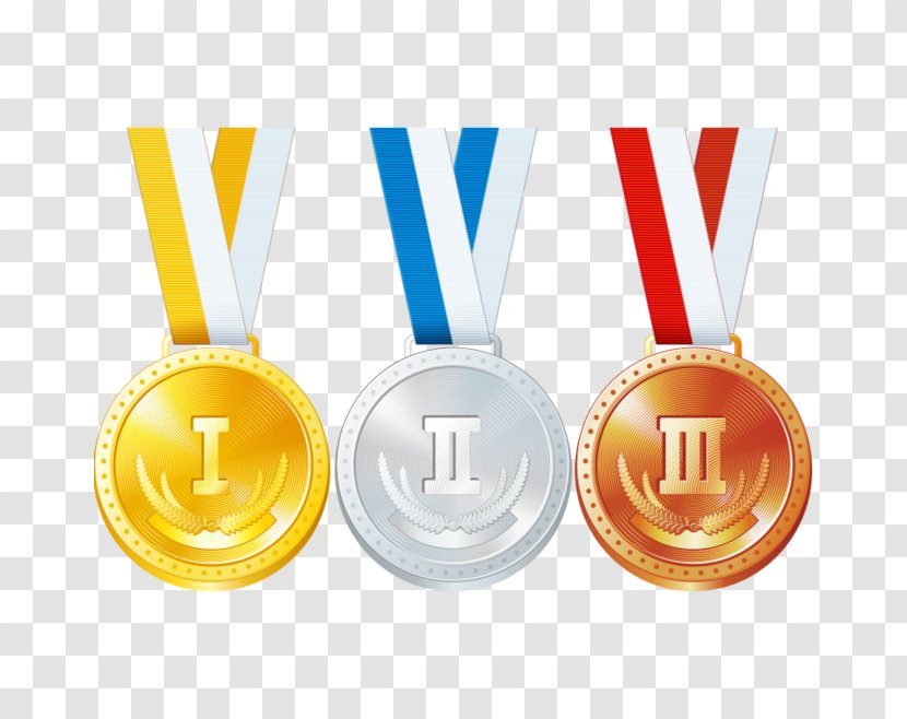 Bronze Medal Gold Silver - Olympic - Medals Championship Runner-up Element Color Transparent PNG