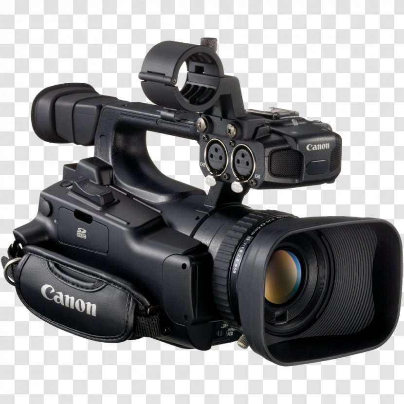 Canon Professional Video Camera Camcorder - High Definition Television - Image Transparent PNG