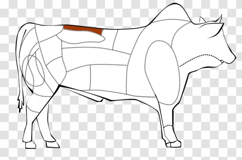 Dog Cattle Line Art /m/02csf Drawing - Cartoon Transparent PNG