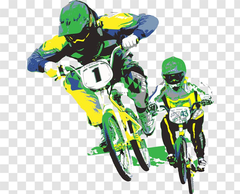 BMX Bike Bicycle Motocross - Rider Transparent PNG