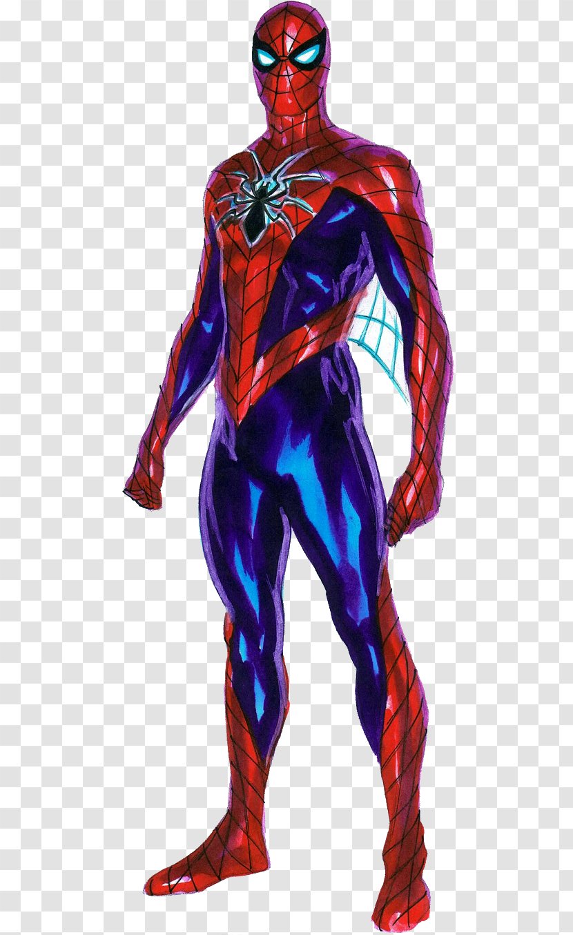 The Amazing Spider-Man Iron Man Miles Morales All-New, All-Different Marvel - Spiderman - Spider-man Transparent PNG
