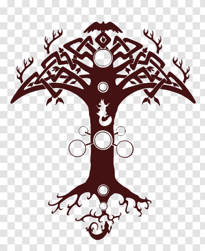 Tattoo Norse Mythology Yggdrasil Norsemen - Logo - Nordic Transparent PNG