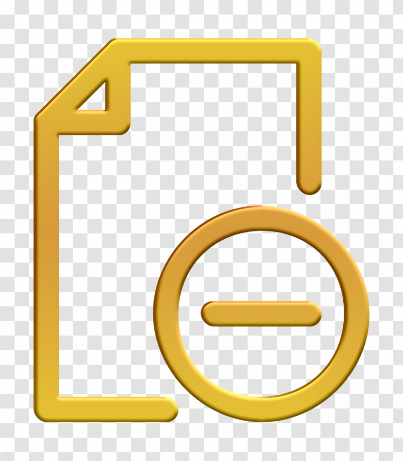 App Icon Basic File - Symbol - Yellow Transparent PNG