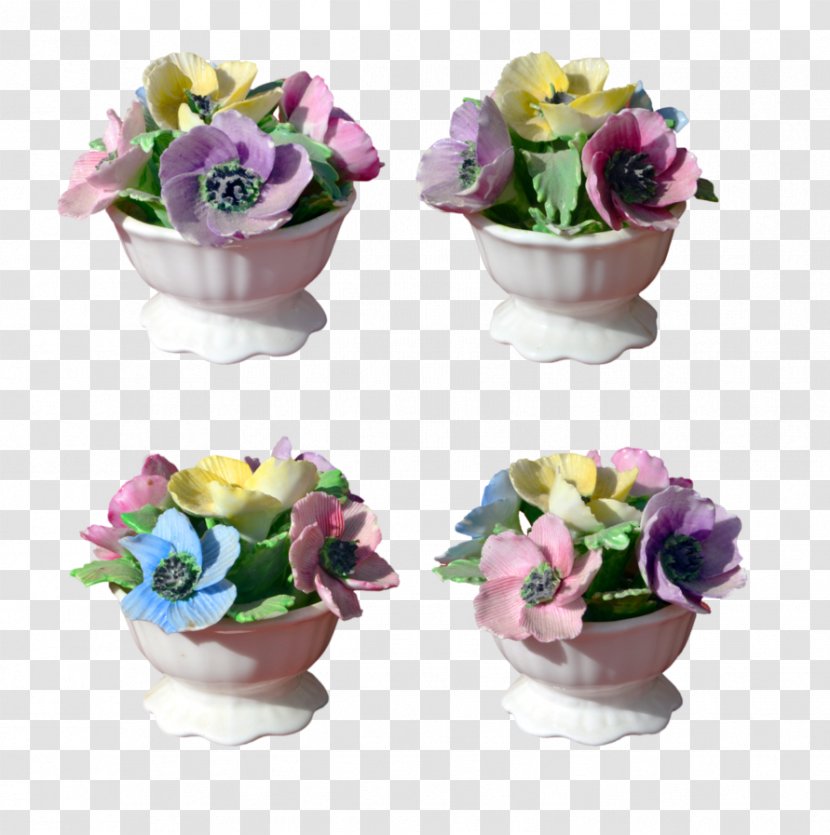 Cut Flowers Floral Design Flower Bouquet Floristry - Plant - Porcelain Decoration Transparent PNG