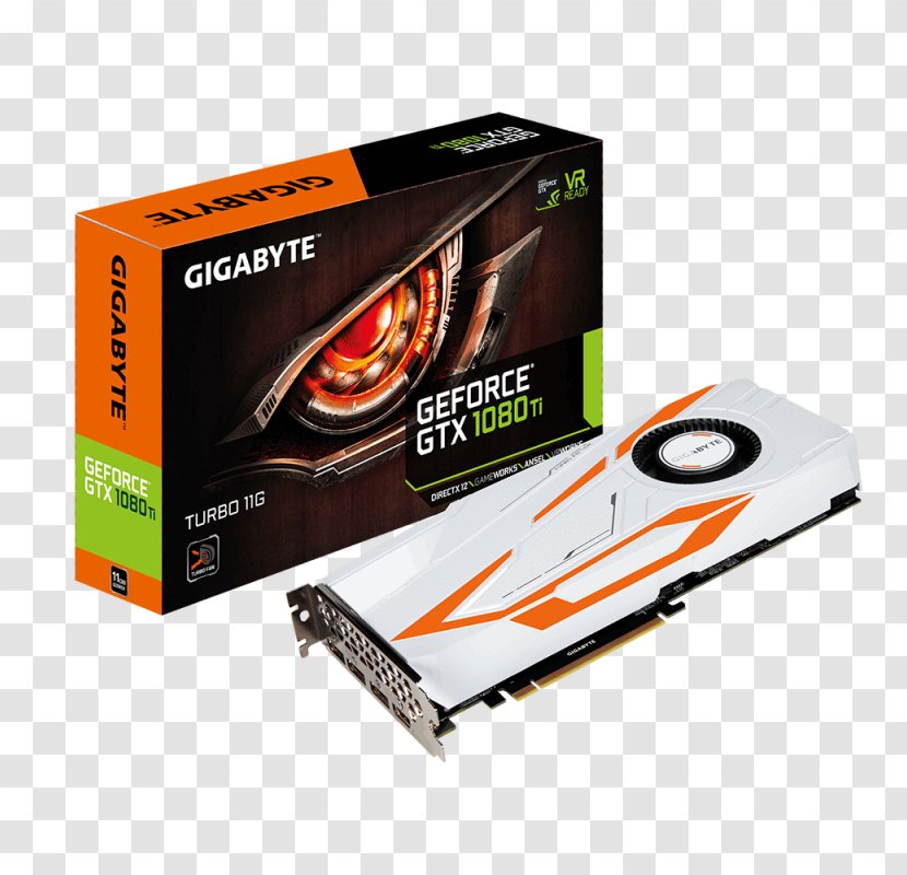 Graphics Cards & Video Adapters Gigabyte GeForce GTX 1080 Ti Gaming OC NVIDIA Founders Edition - Pci Express - Nvidia Geforce Gtx Transparent PNG