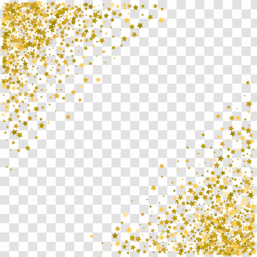 Star Clip Art - Yellow - Stars Decoration Clipart Image Transparent PNG