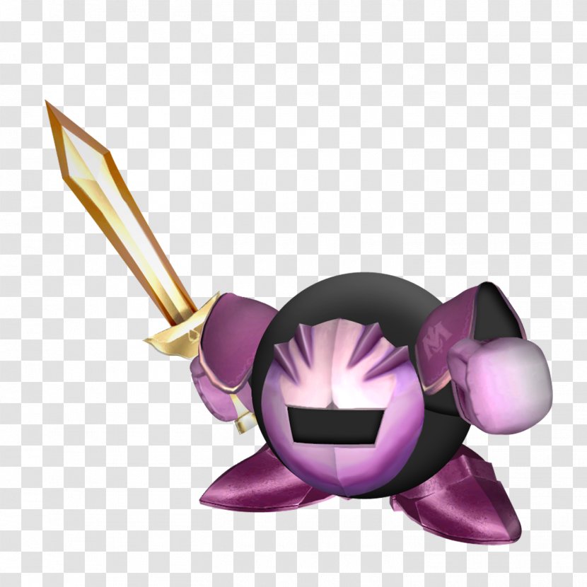 Kirby's Adventure Meta Knight Super Smash Bros. For Nintendo 3DS And Wii U King Dedede Brawl - Sprite - Bros Transparent PNG