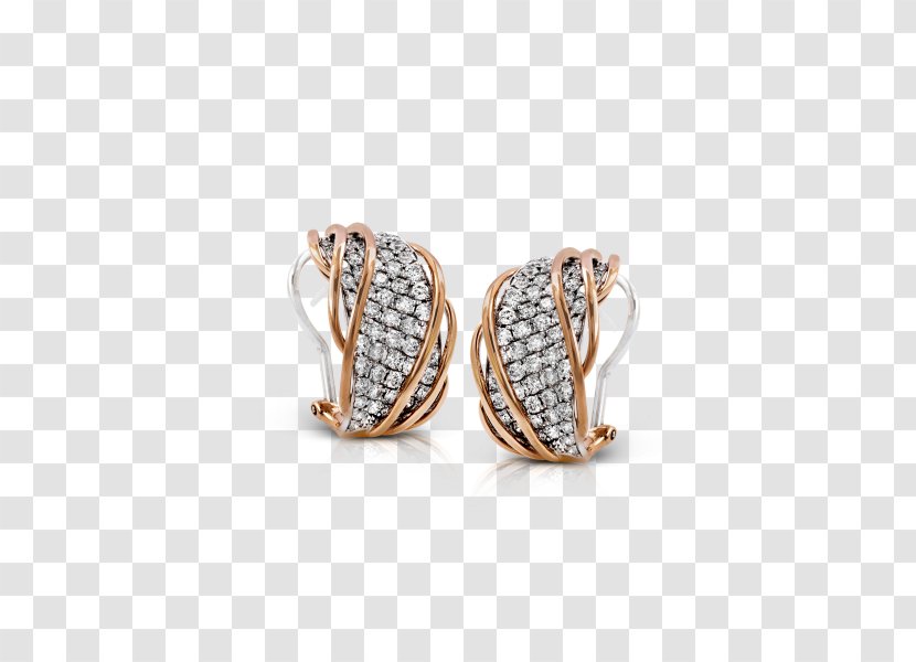 Earring Jewellery Colored Gold Diamond - Retail Transparent PNG