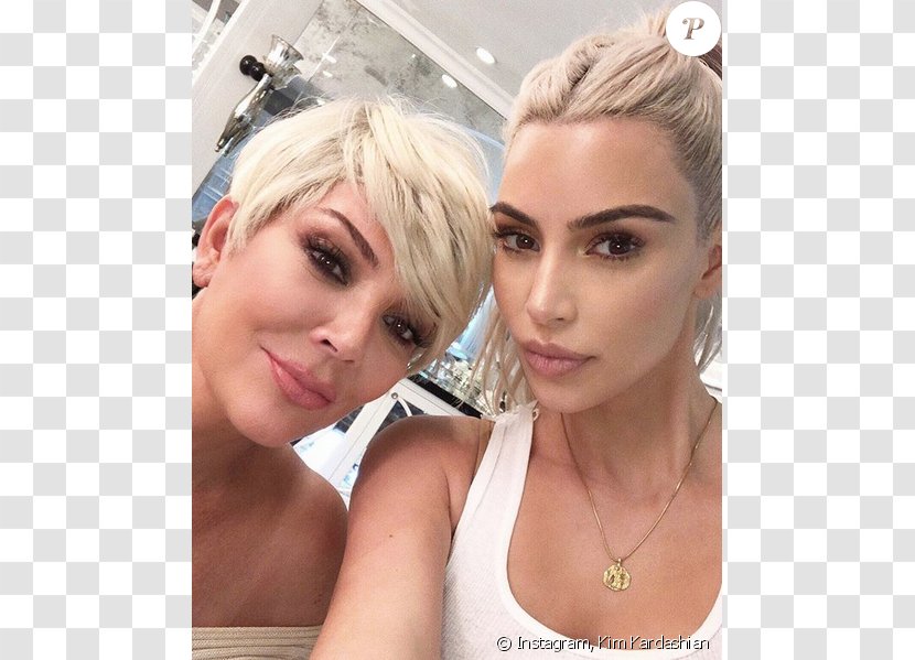 Kris Jenner Kim Kardashian Keeping Up With The Kardashians Blond Celebrity - Cartoon Transparent PNG