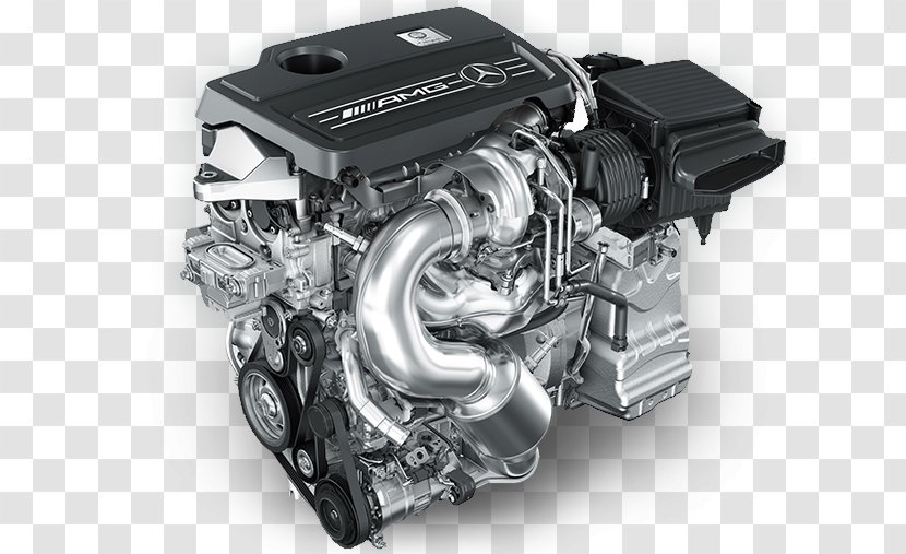 Mercedes-Benz Car Turbocharger Engine Mercedes-AMG - Gasoline Direct Injection - Mercedes Benz Transparent PNG