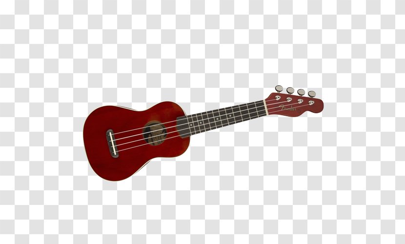 Ukulele Bass Guitar Acoustic Tiple Soprano - Silhouette - Truss With Light Transparent PNG
