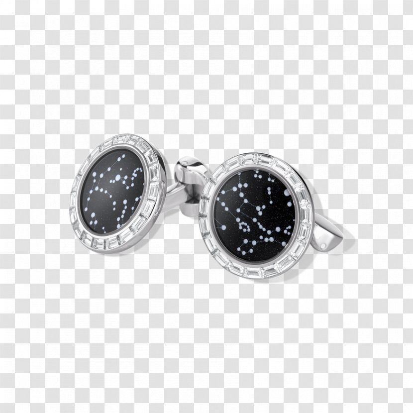 Van Cleef & Arpels Cufflink Jewellery Earring Cartier - Silver - Cufflinks Transparent PNG
