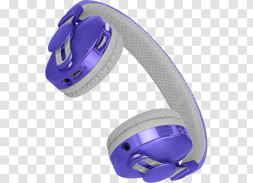 Headphones LilGadgets Untangled Pro Headset Wireless Bluetooth - Audio Equipment - Usb Pink Transparent PNG