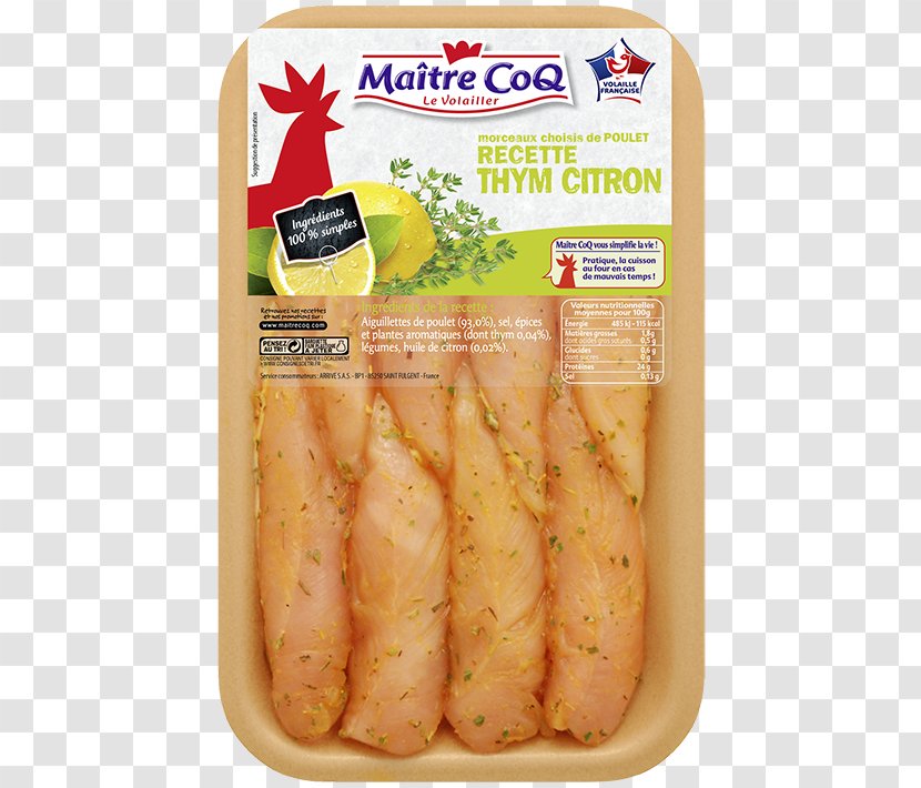 Vegetable Bockwurst Maître Coq Label Rouge - Food Transparent PNG