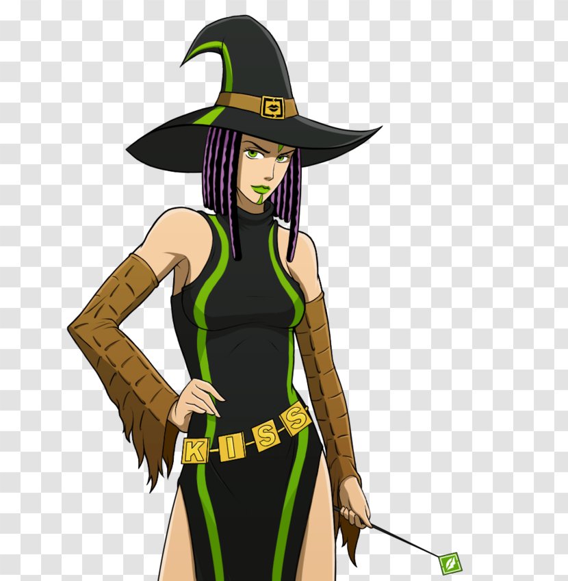 Costume Design Character Fiction Animated Cartoon - JoJo Bizarre Adventure Transparent PNG